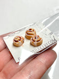 Miniature CINNAMON ROLL, Fake Food for Dolls from 1/3 to 1/12 scale like BJD, Blythe, Minifee, Dollfie Dream