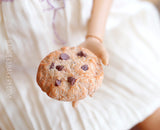 Chocolate Chip COOKIE Miniature for BJD Dolls, sd, msd, yosd, 1/3, 1/4, 1/6 scale tiny food