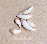 Tooth Beads, Halloween Doll Props, Miniature Teeth for BJD, Vampire Fangs