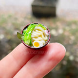 Dollhouse RAMEN BOWL, Mini Japanese Cuisine, Miniature Food in 1/12 and 1/8 scale, Doll Prop